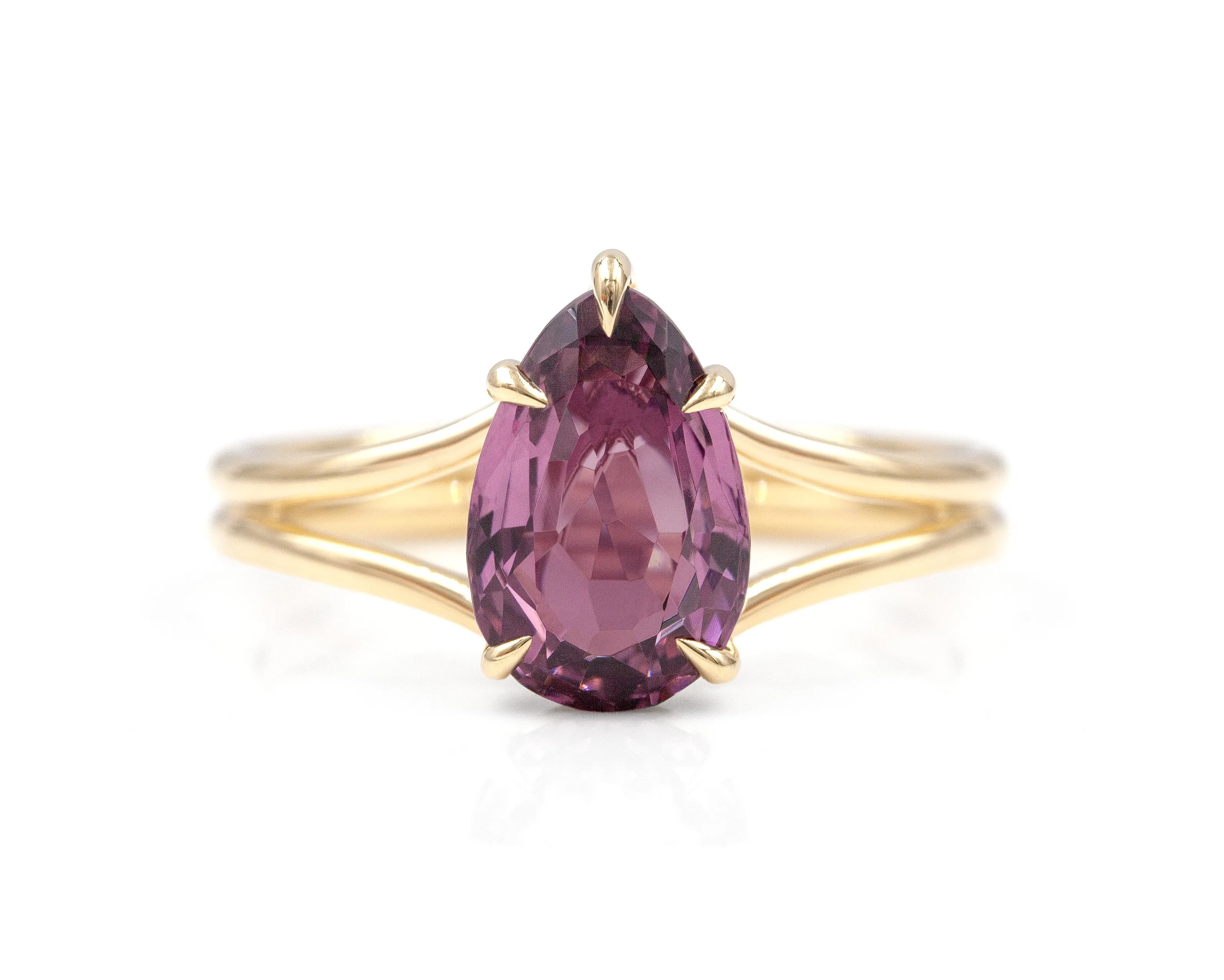 1.95-Carat Pear Spinel Gemma Ring