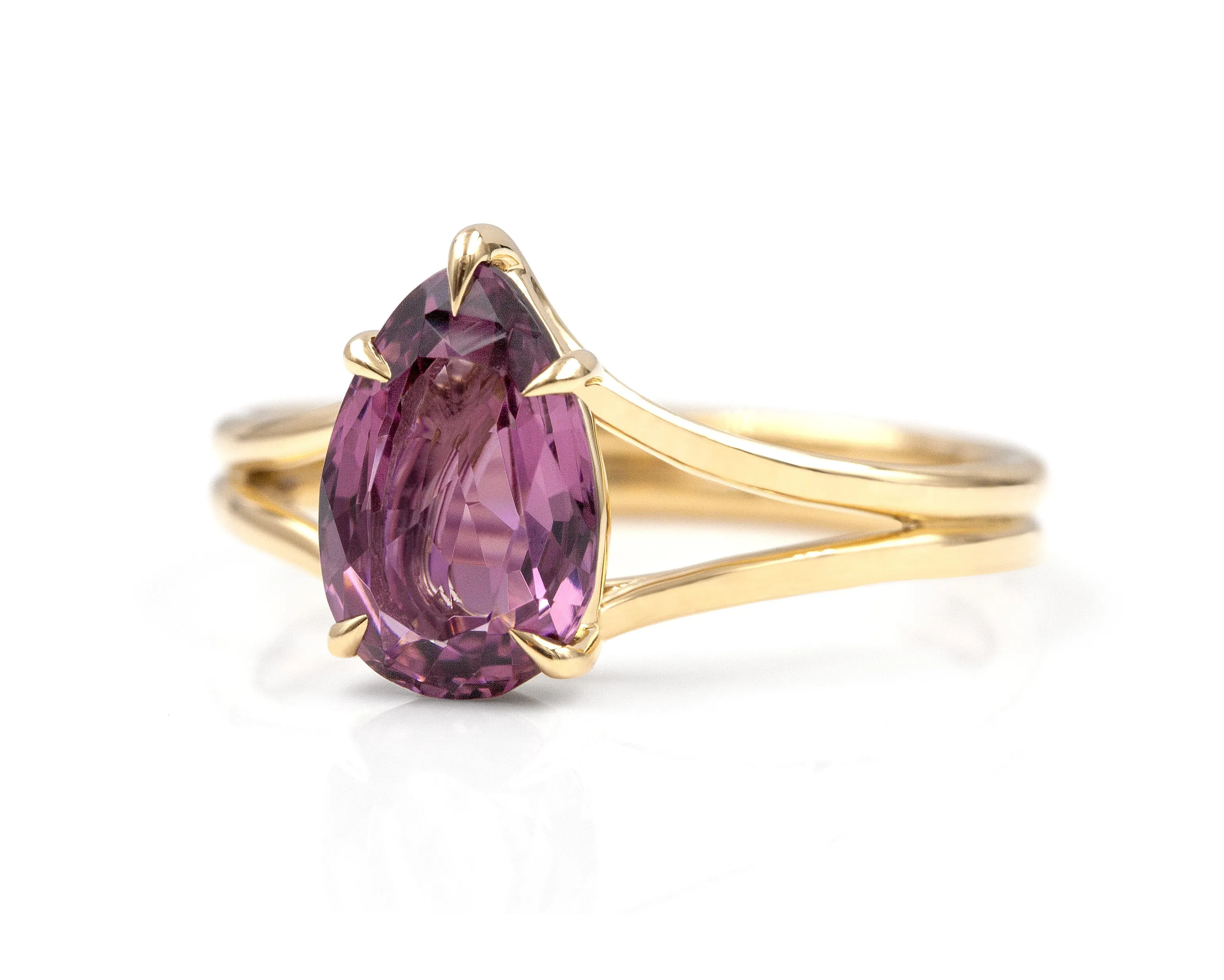 1.95-Carat Pear Spinel Gemma Ring