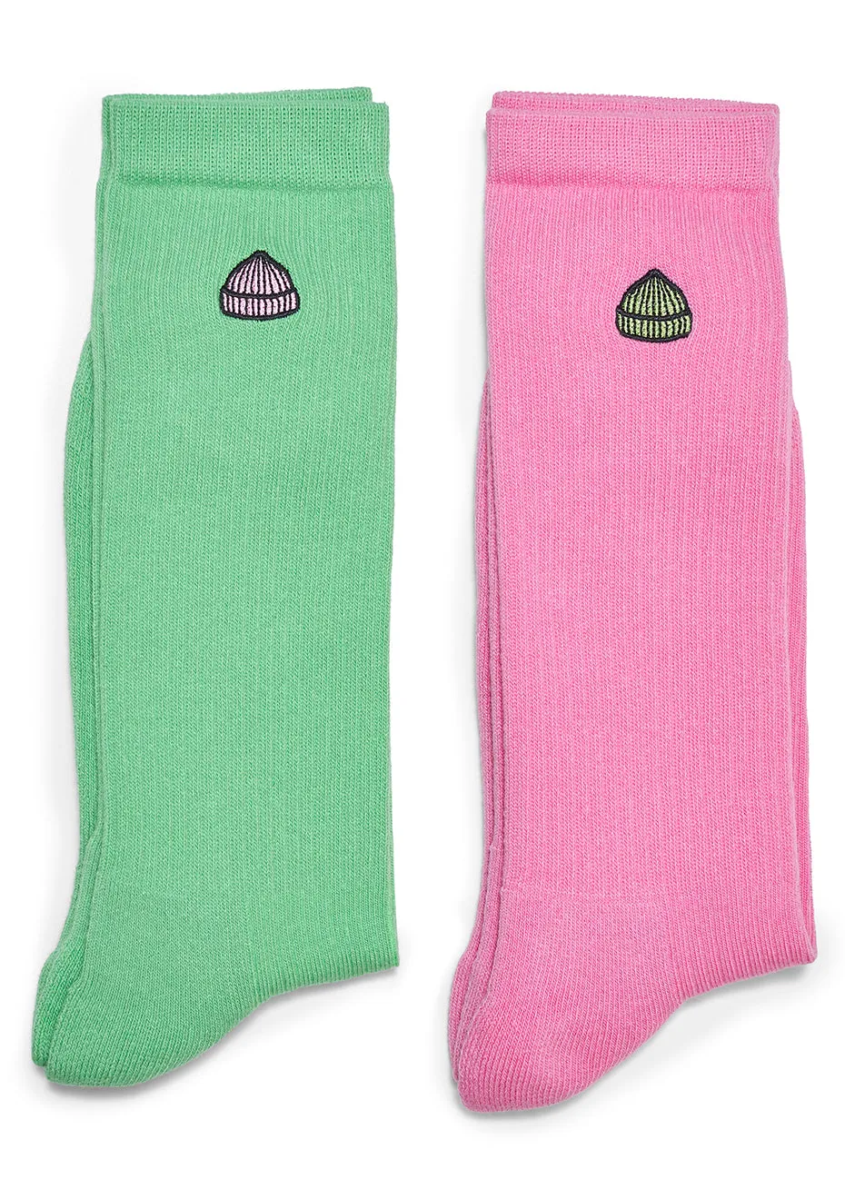 2 Pack Socks Bubblegum Jade