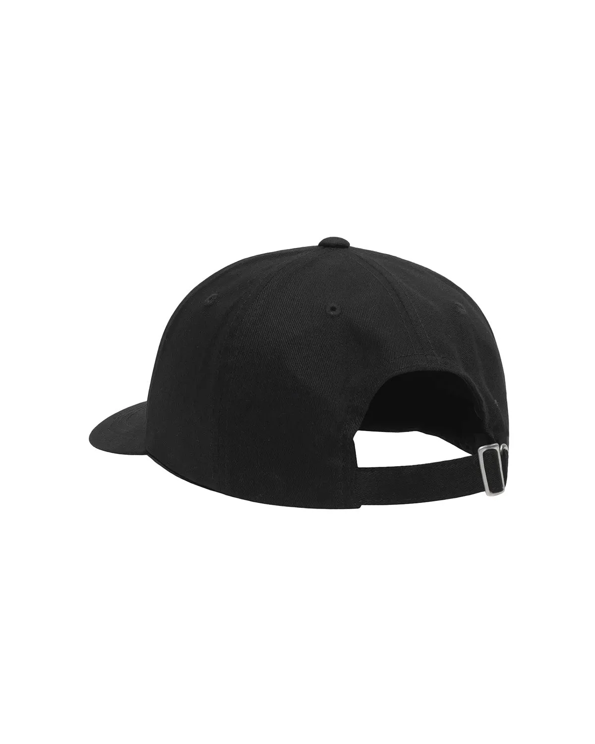 3 Star Low Pro Strapback Cap 'Black'