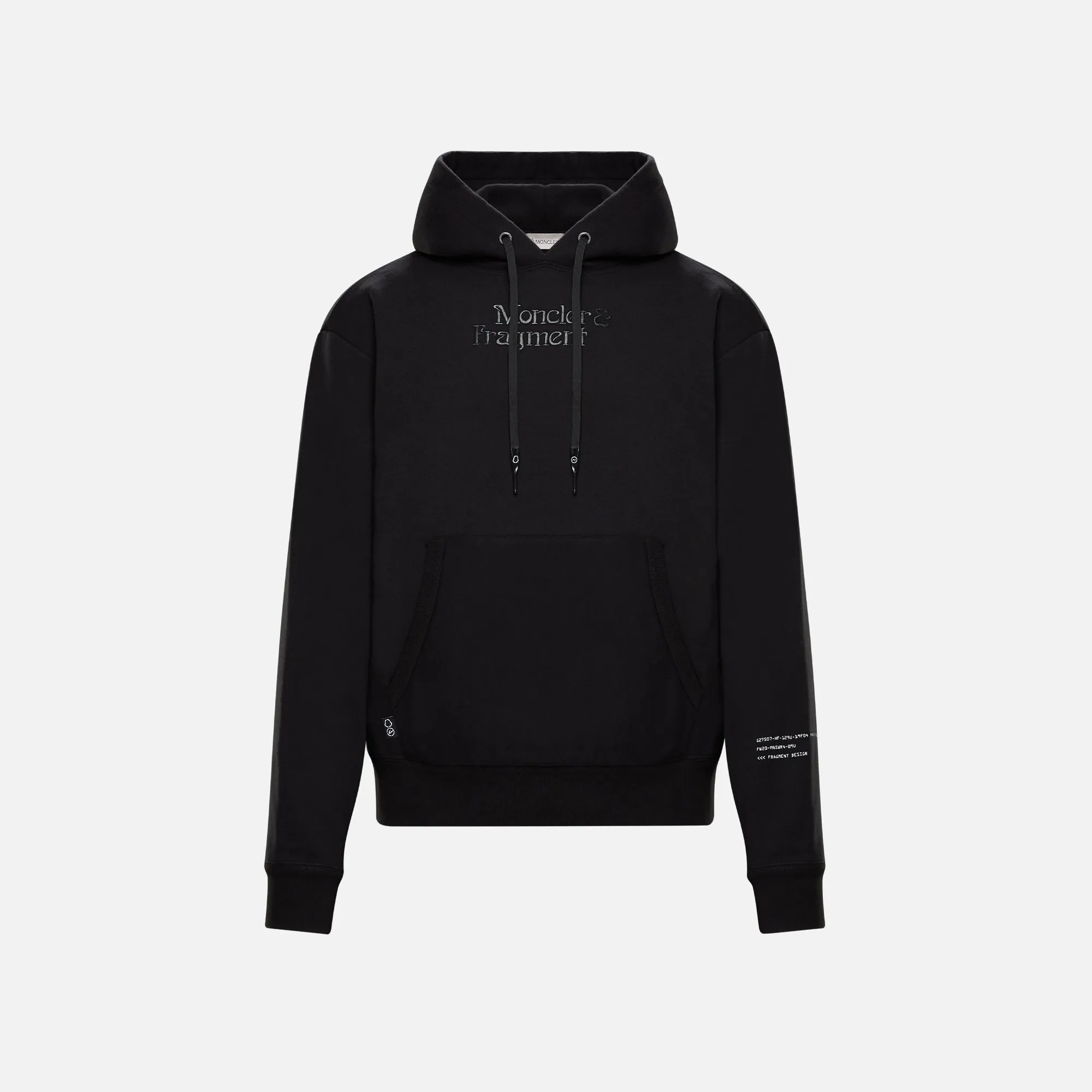 7 Moncler Fragment Maglia Hoodie - Black