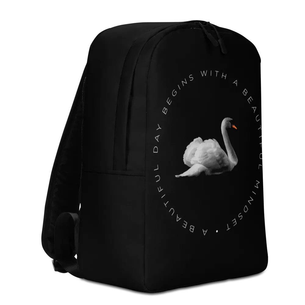 a Beautiful day begins with a beautiful mindset Minimalist Backpack