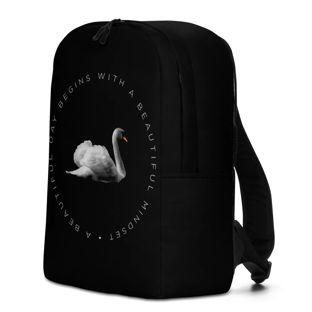 a Beautiful day begins with a beautiful mindset Minimalist Backpack