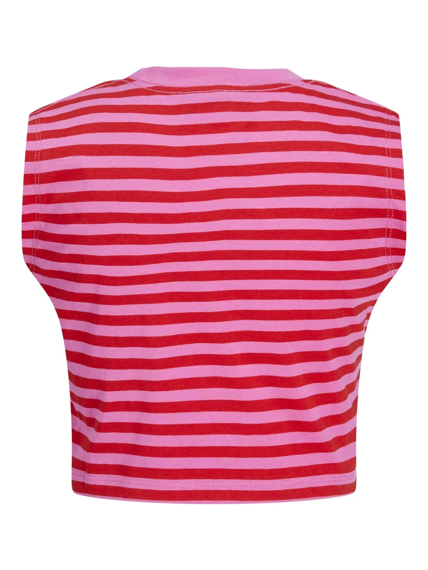 Alvira Crop Stripe T-Shirt