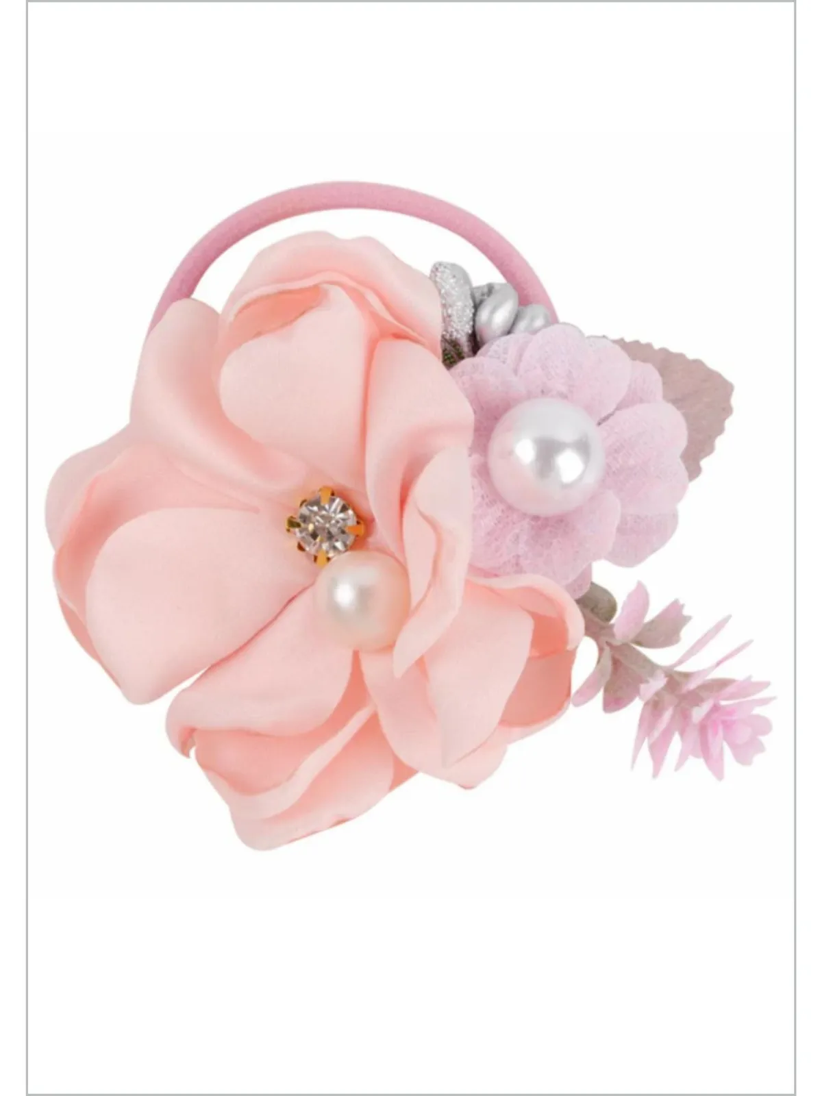 Always Blooming Flower Elastic Hair Tie