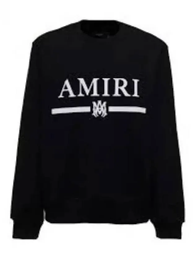 AMI Army RI logo print sweatshirt black MJL011001