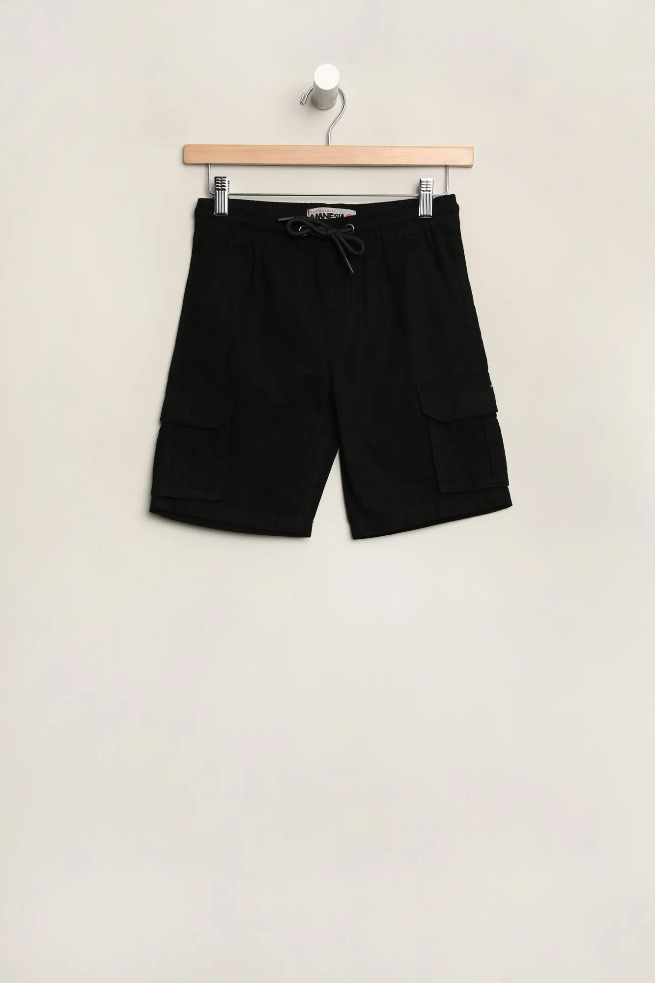 Amnesia Youth Cotton Ripstop Cargo Shorts