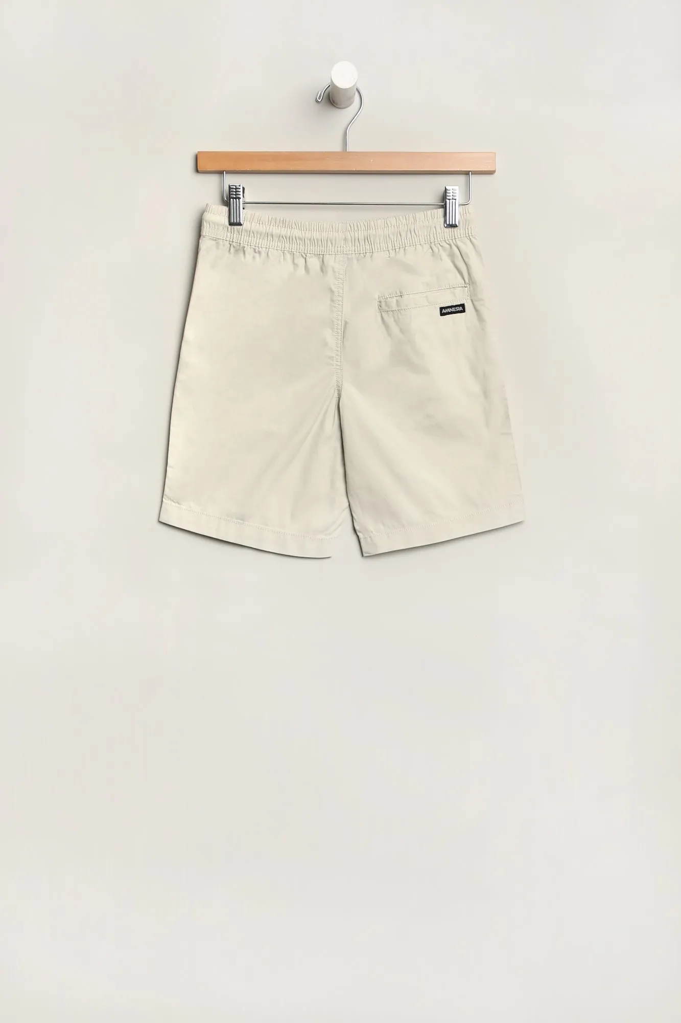 Amnesia Youth Poplin Jogger Shorts