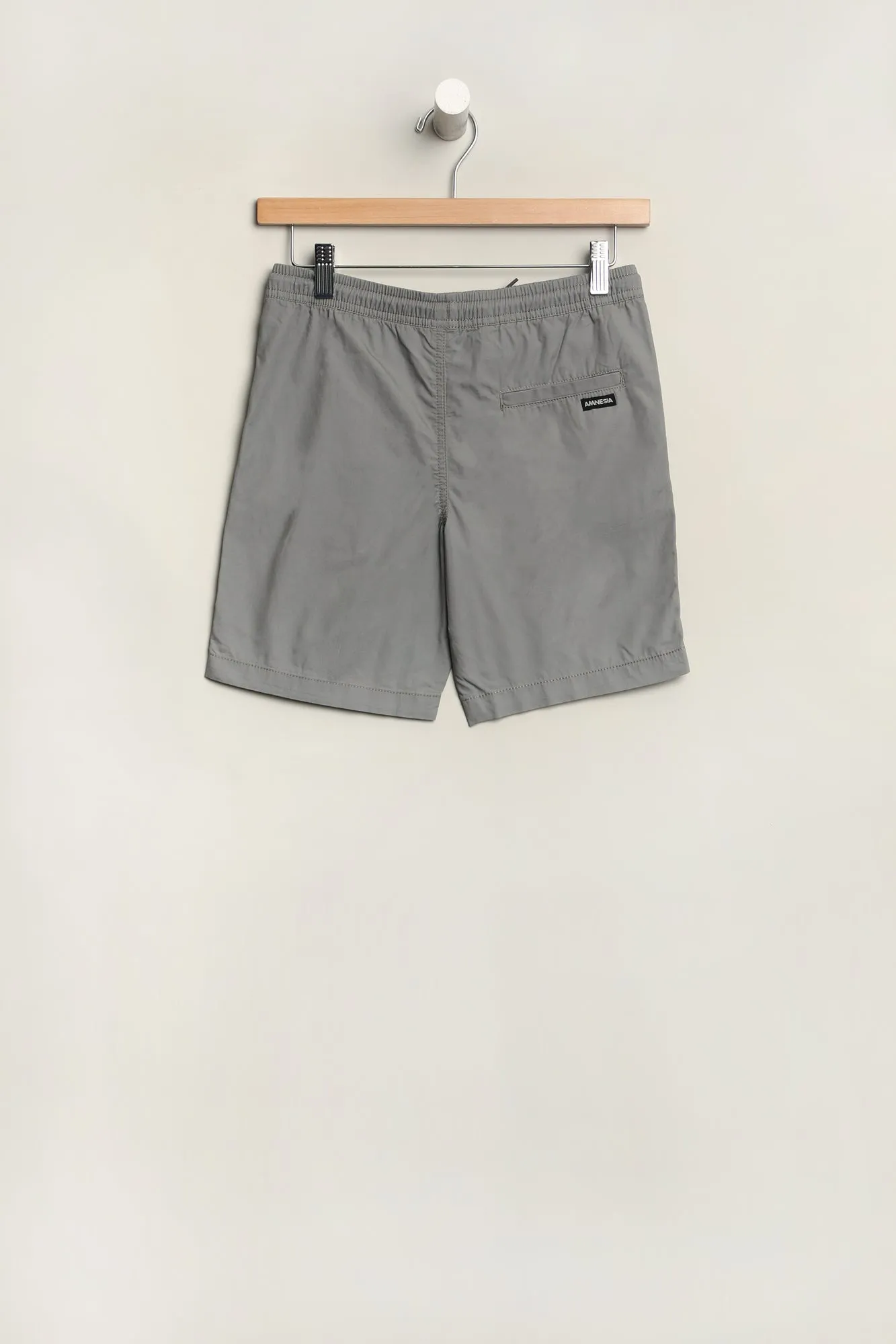 Amnesia Youth Poplin Jogger Shorts