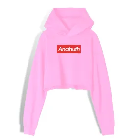 Anahuth - Women's Kannada Crop Hoodie