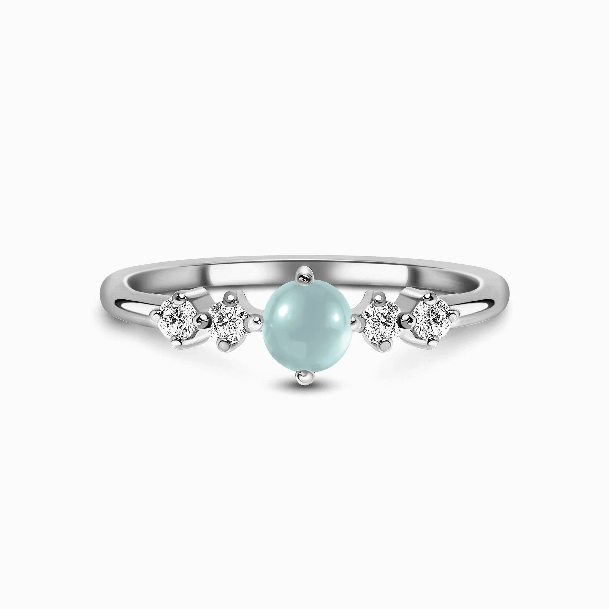 Aquamarine Ring - Loveliness