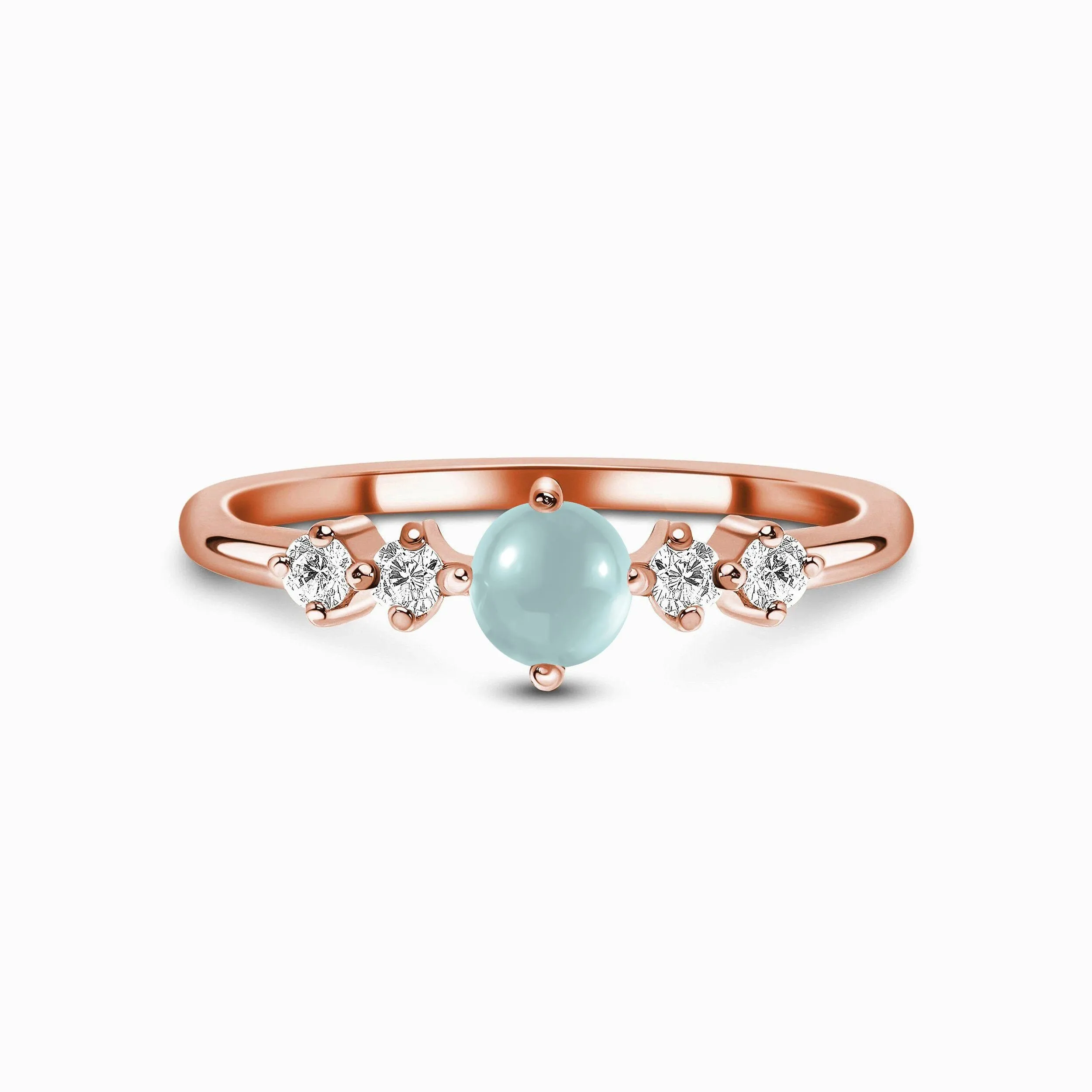 Aquamarine Ring - Loveliness