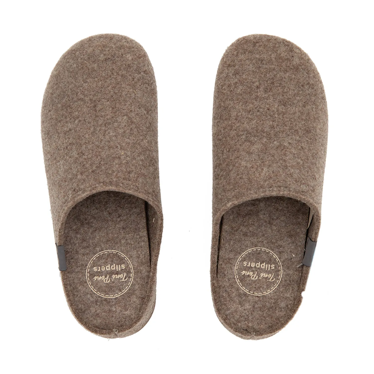 Basic Felt Slippers for Unisex - Mona-FR