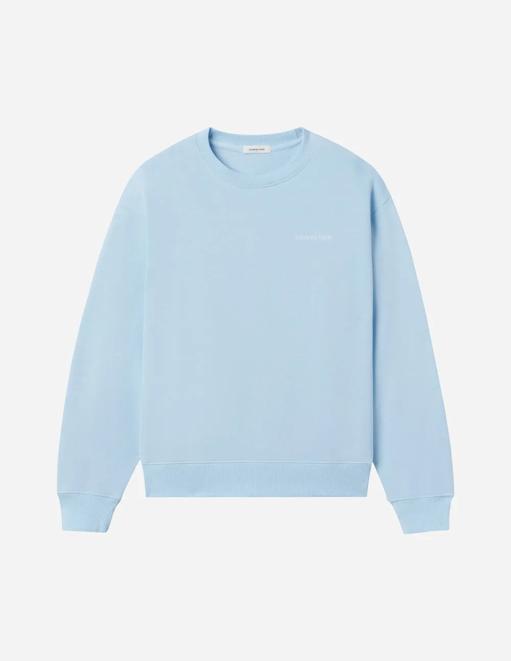 Basics Dream Blue Unisex Crewneck