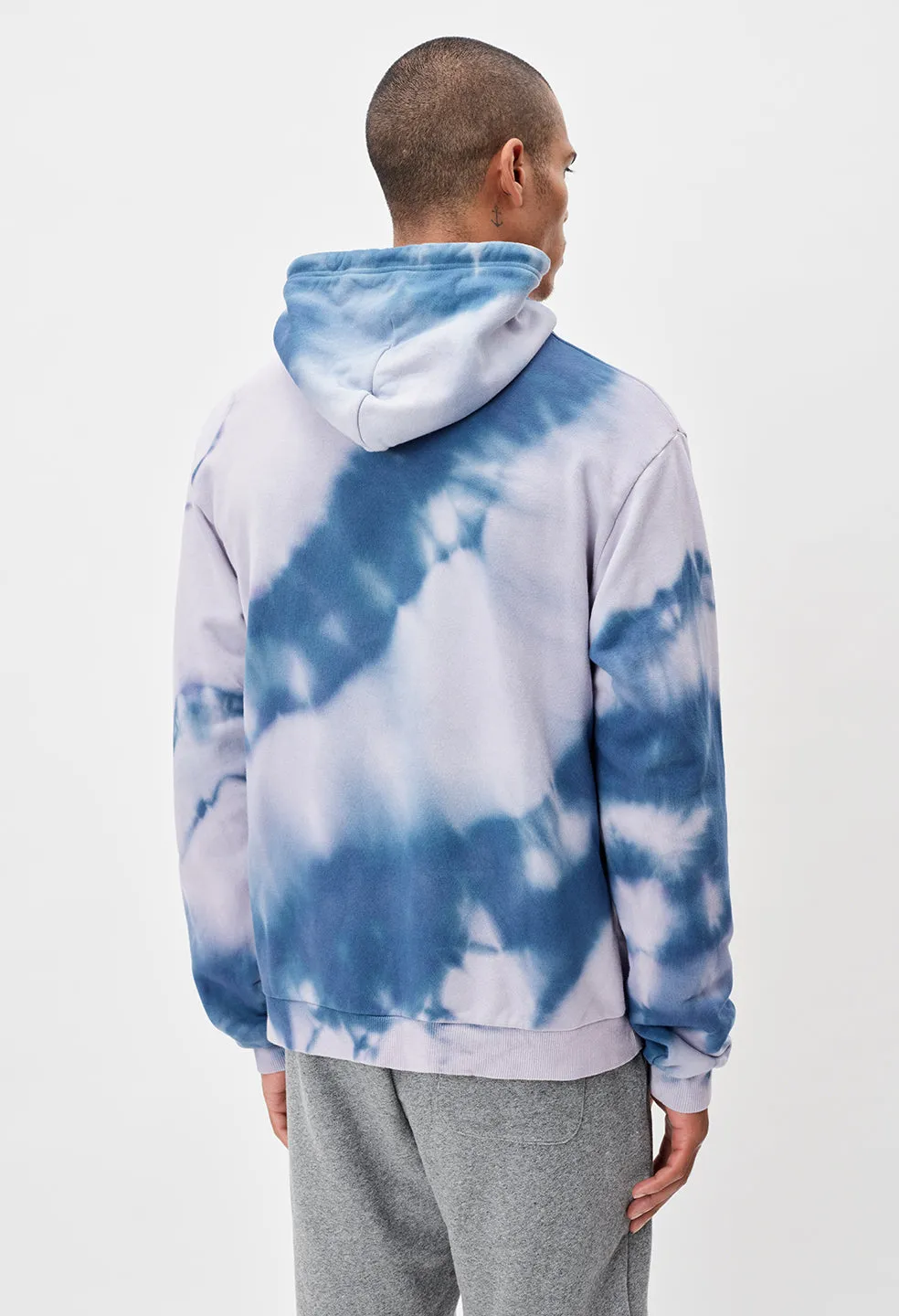 Beach Hoodie / Reflection Tie Dye