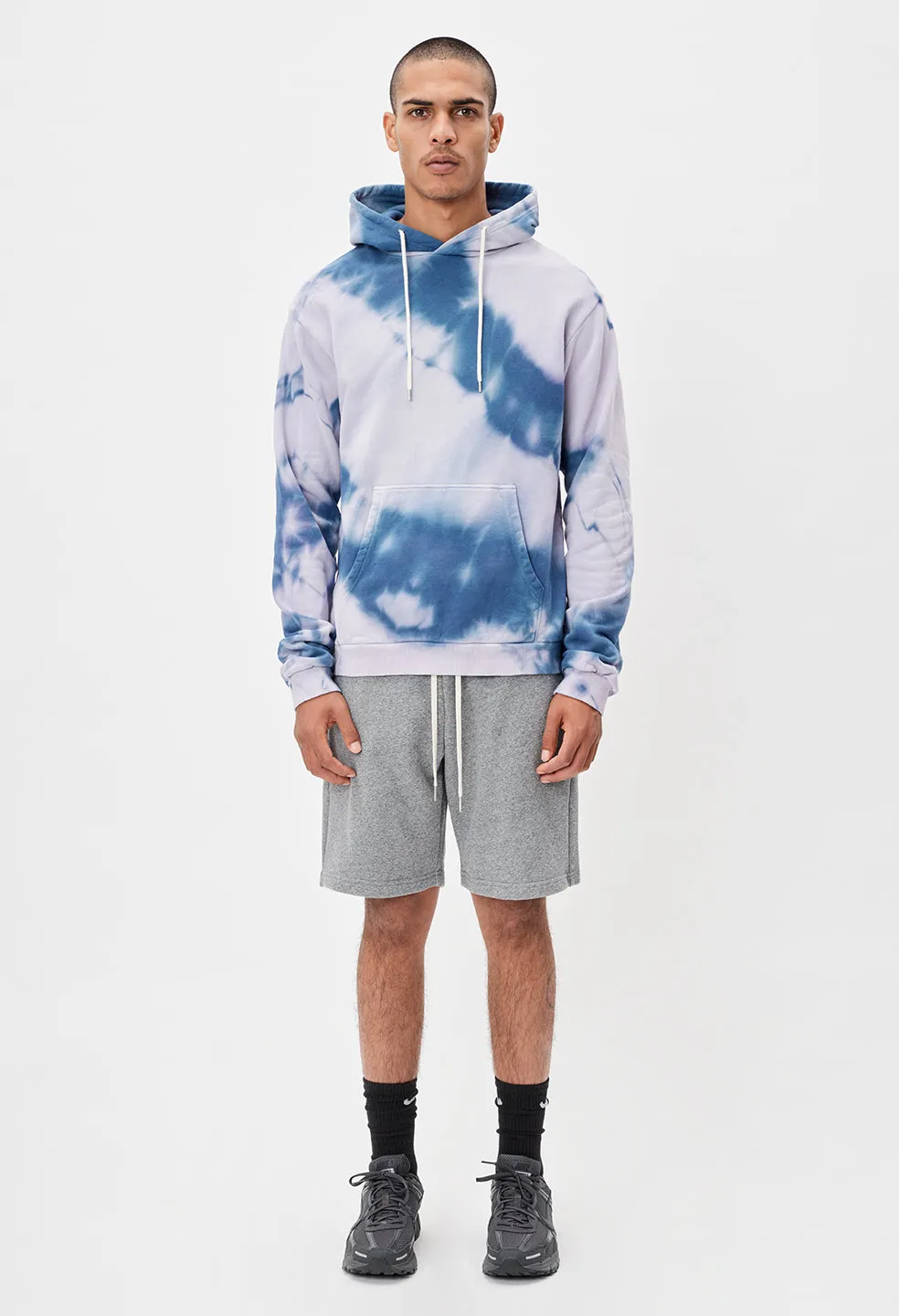 Beach Hoodie / Reflection Tie Dye