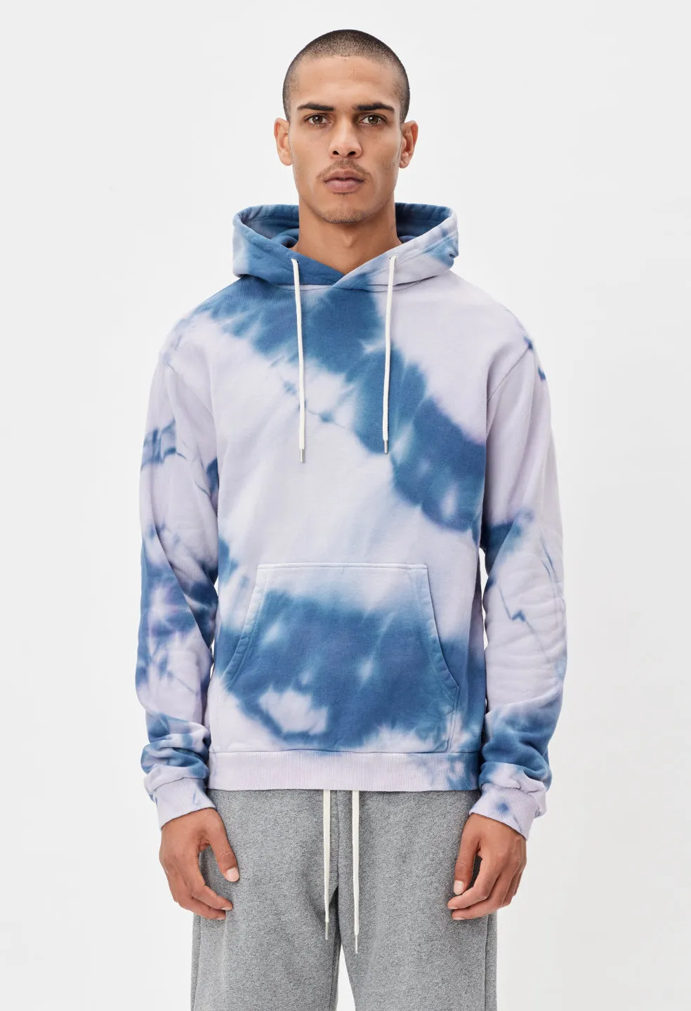 Beach Hoodie / Reflection Tie Dye