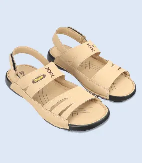 BM5684-BEIGE-Men Sandal