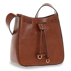 Borsa Donna Secchiello THE BRIDGE linea Carlotta in Pelle Marrone