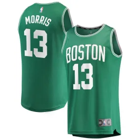 Boston Celtics Marcus Morris Fanatics Branded Replica Fast Break Player Jersey Mens - Green | Ireland Q7146D3