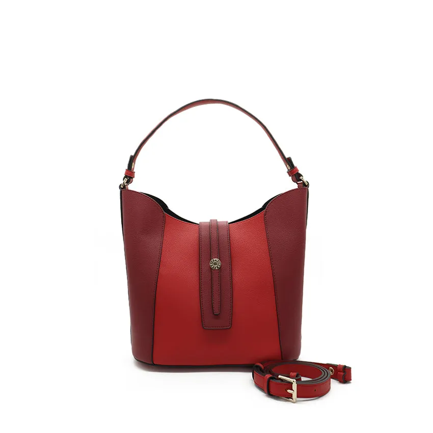 Brava Hobo (L) Women's Bag - Wine/Red