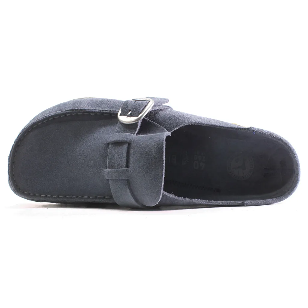 Buckley Suede Leather Unisex Clogs