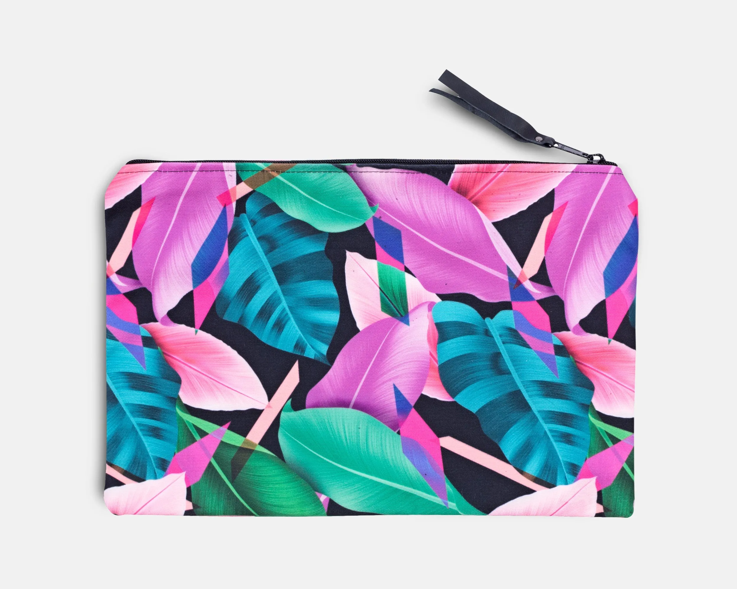 Canvas Workout Pouch - Fiji Garden Print