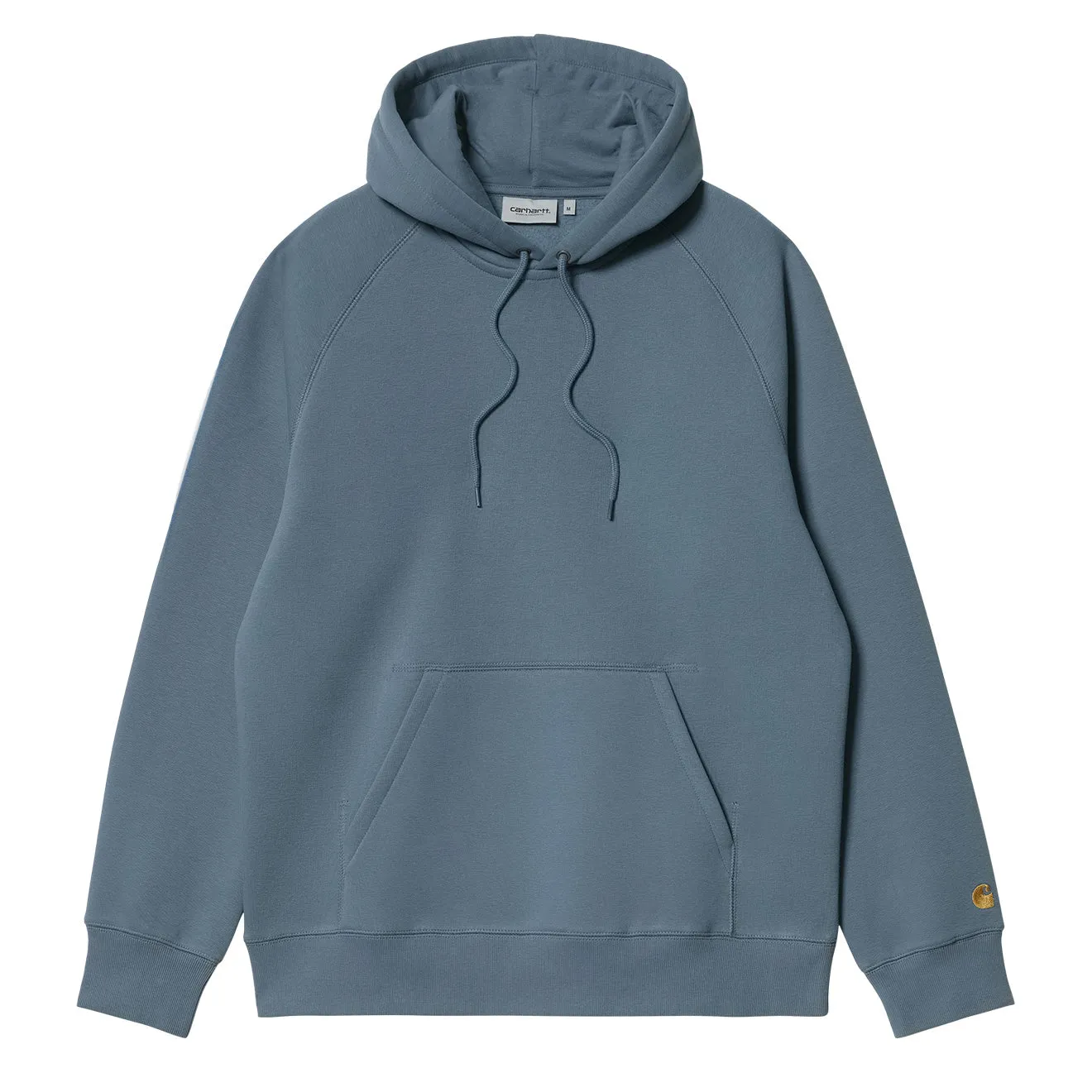 Carhartt WIP Hooded Chase Sweat Blue / Gold