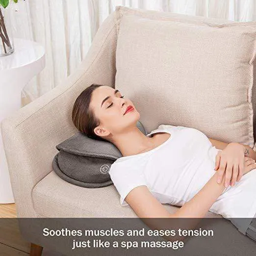 Certified Refurbished - Shiatsu Neck Shoulder Back Massage Pillow with Heat for Home,Car,Office - 619-USED