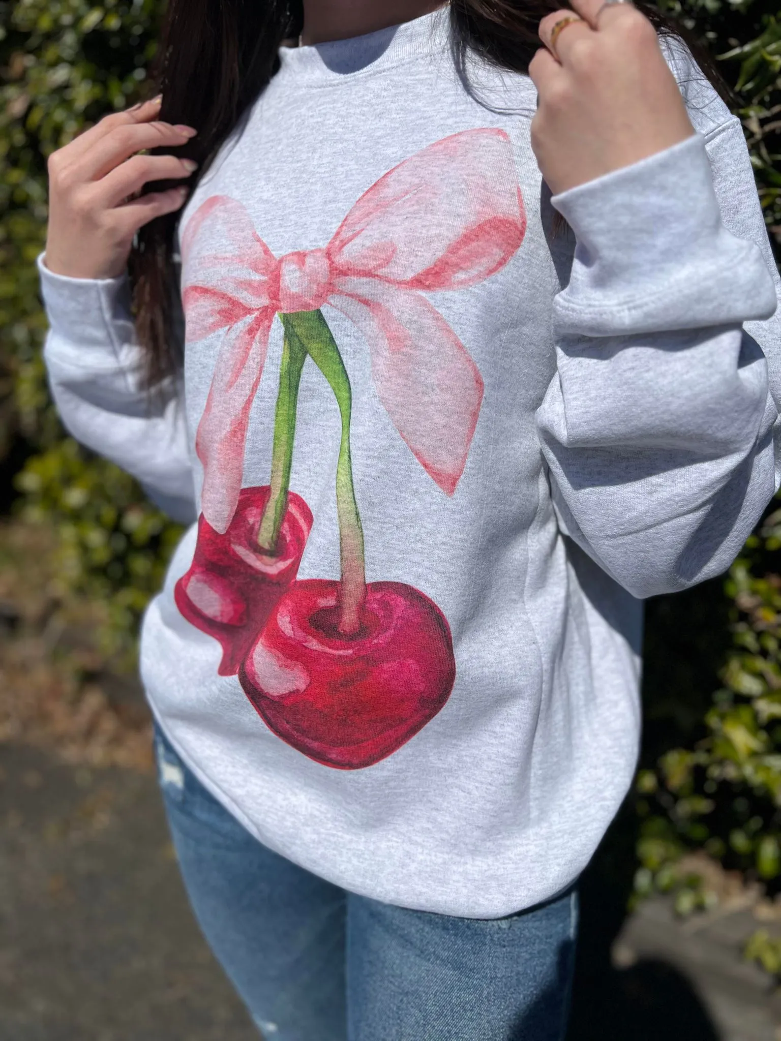 Cherry Coquette Sweatshirt