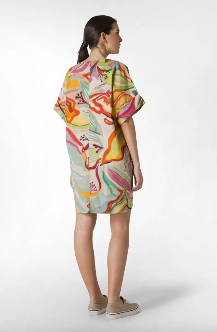 Deha - Flower Print Dress Multicolor