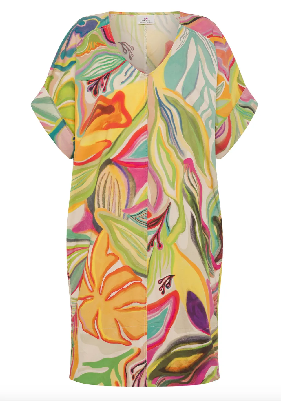 Deha - Flower Print Dress Multicolor