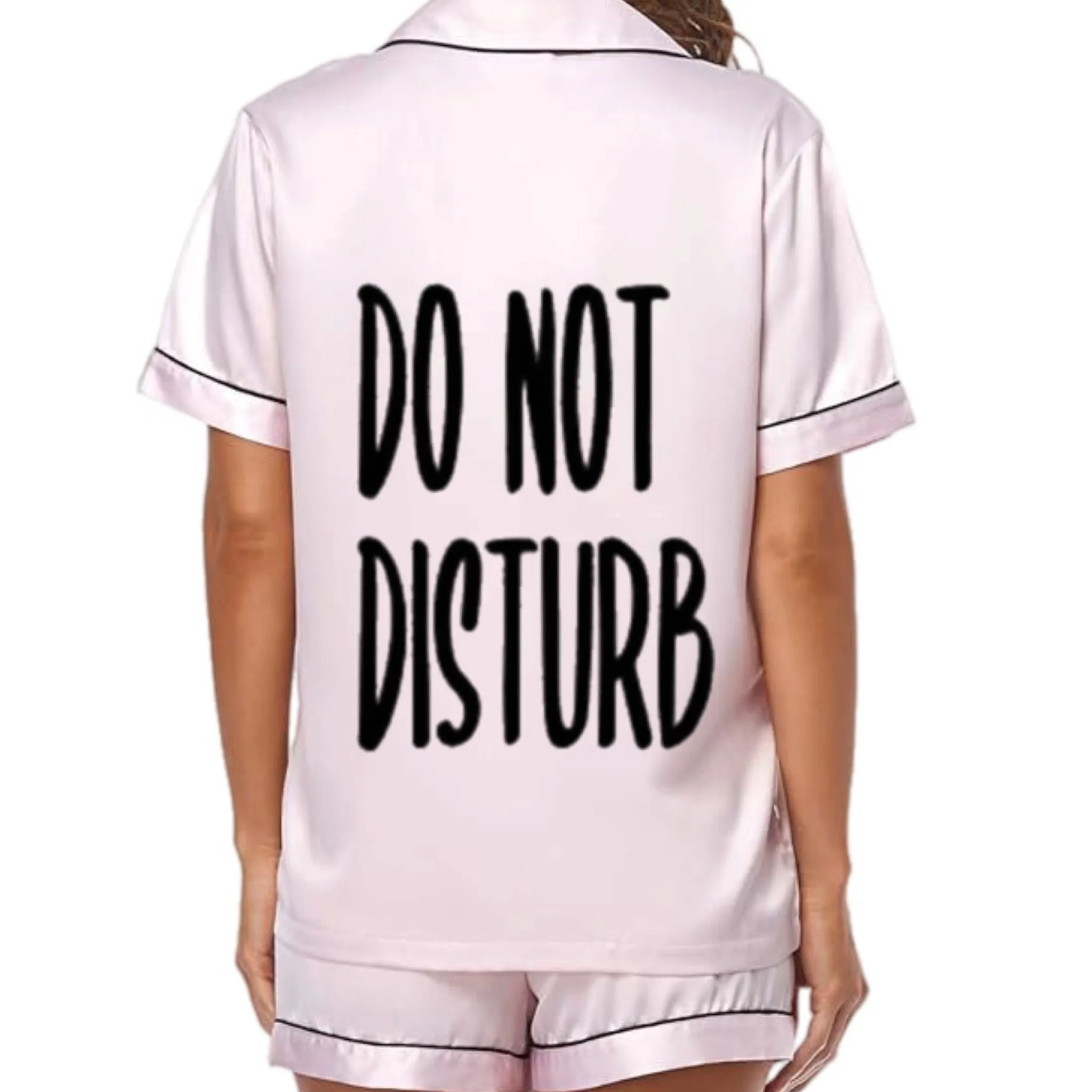 Do Not Disturb Pajama Set S/S