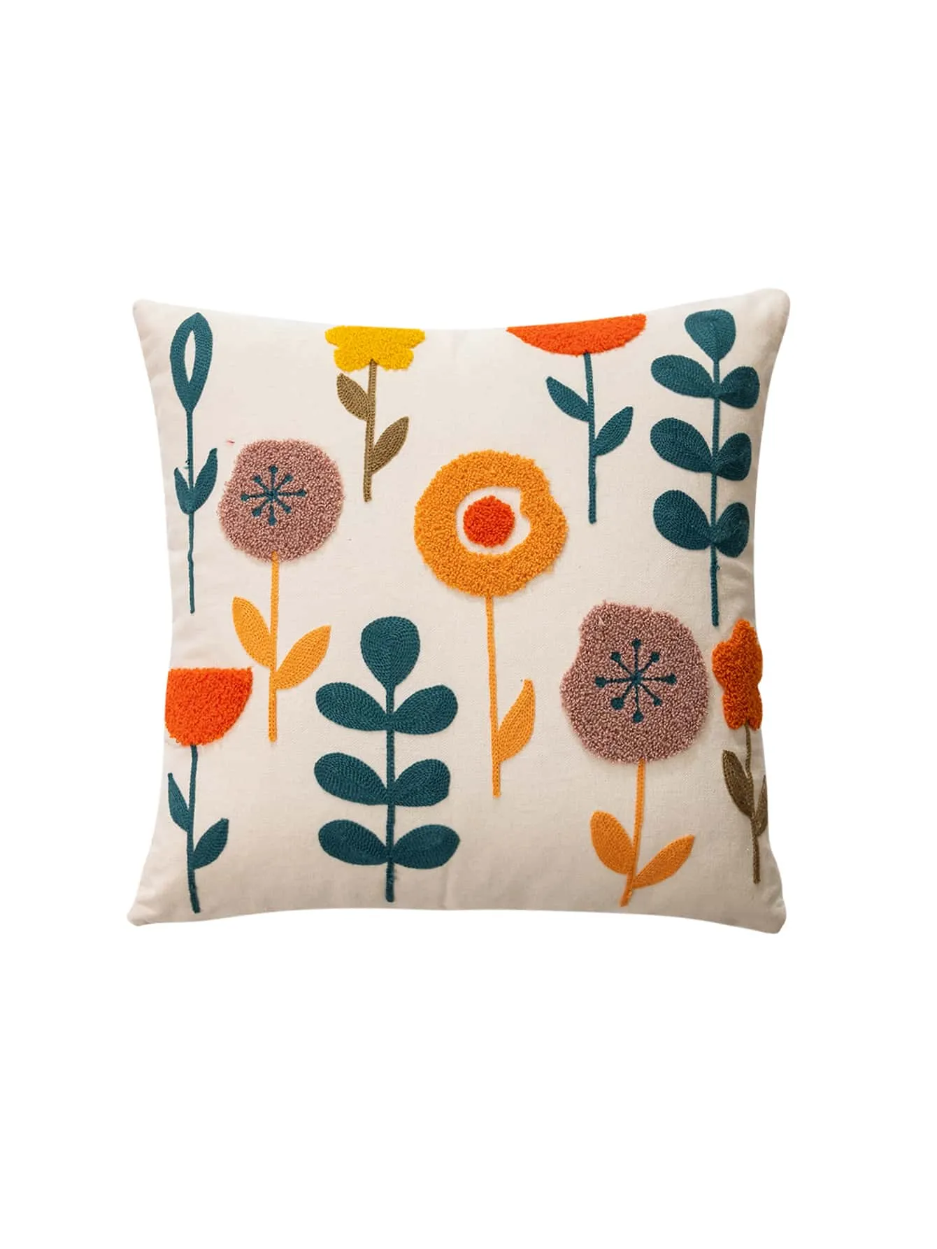 Embroidery Cushion, Floral Love