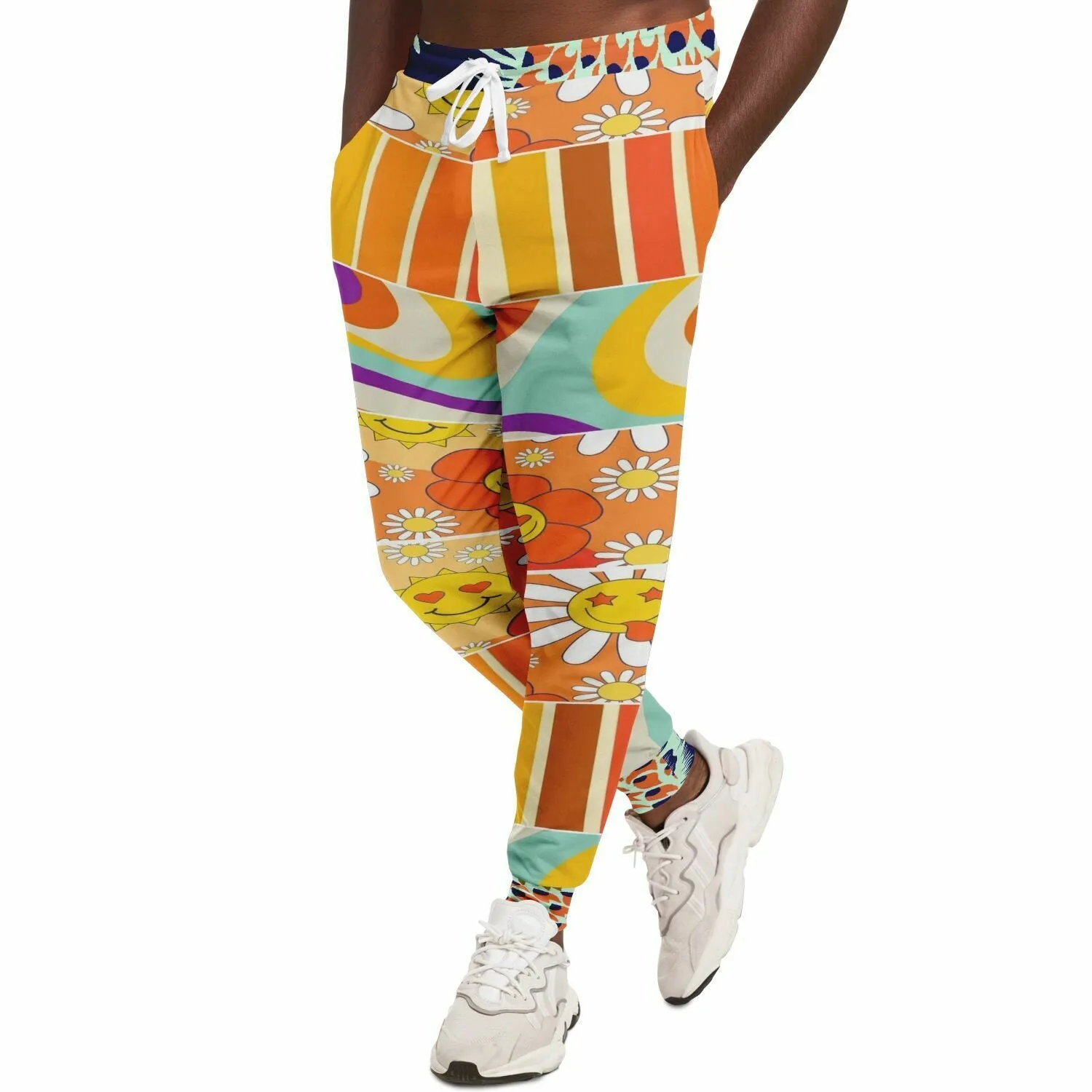 Happy Valley Retro Floral Eco-Poly Joggers