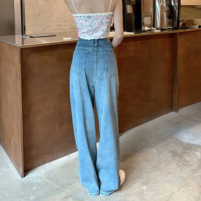 High Waist Baggy Jeans