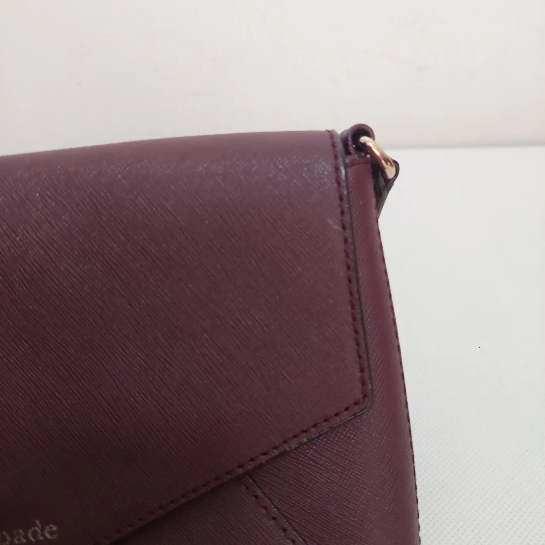 Kate Spade Purple Leather Crossbody Bag | Pre loved |