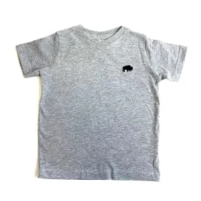 Kids Ash Grey Short Sleeve Tee