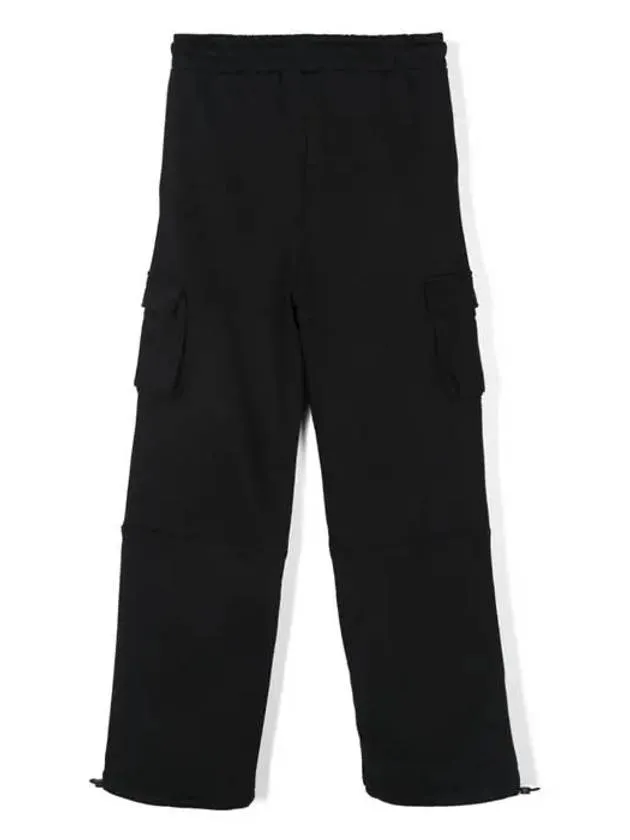 Kids Logo Cargo Pants Black