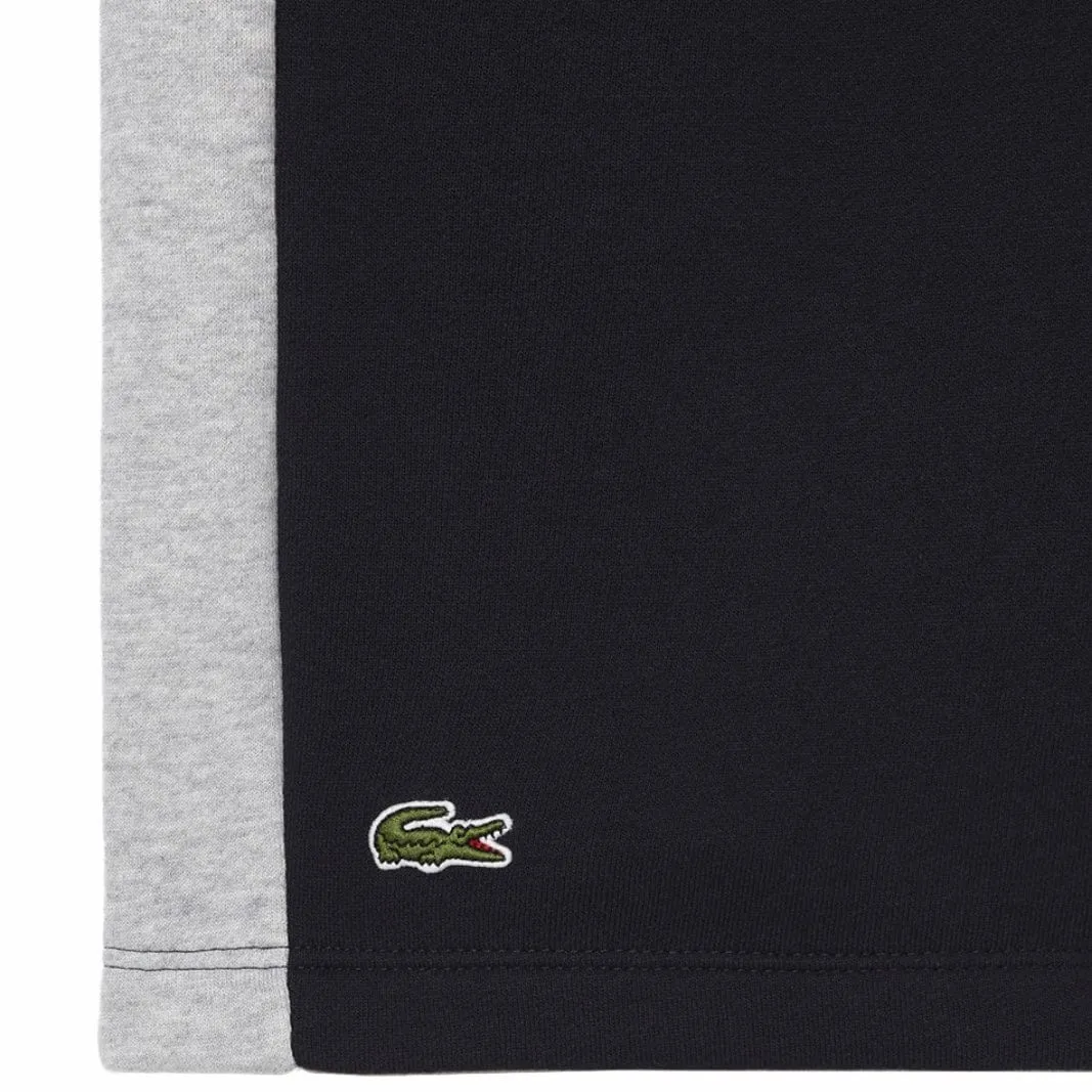 Lacoste Brushed Fleece Side Logo Short (Navy Blue/Grey Chine) GH8368-51