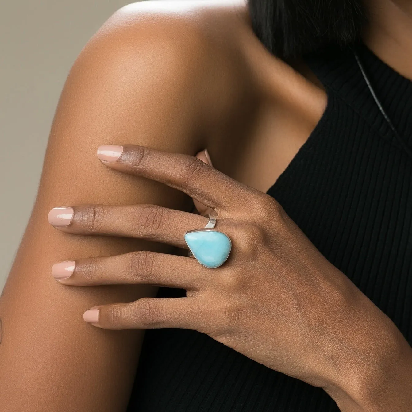 Larimar Ring Anabel