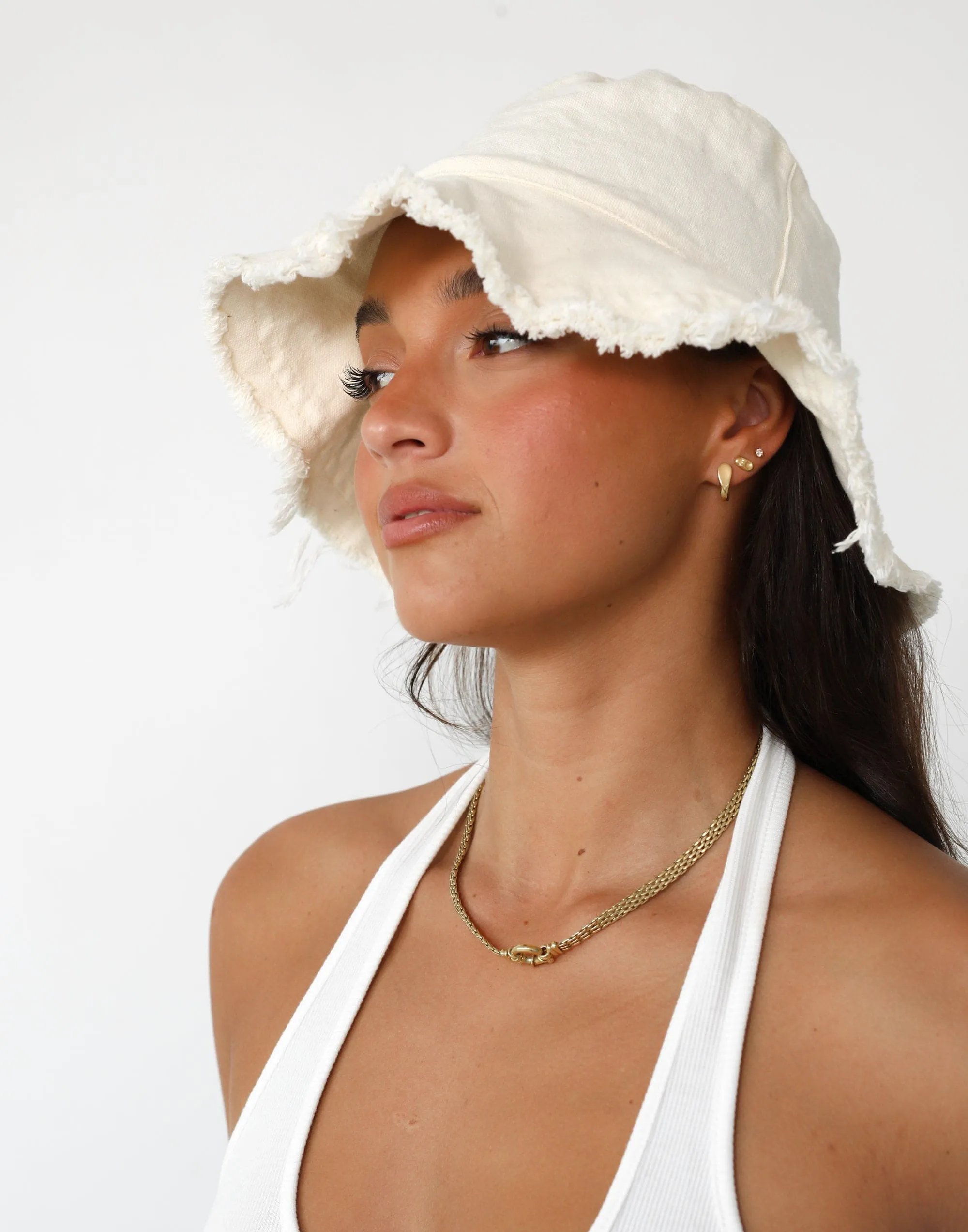 Leilani Bucket Hat (Oat)