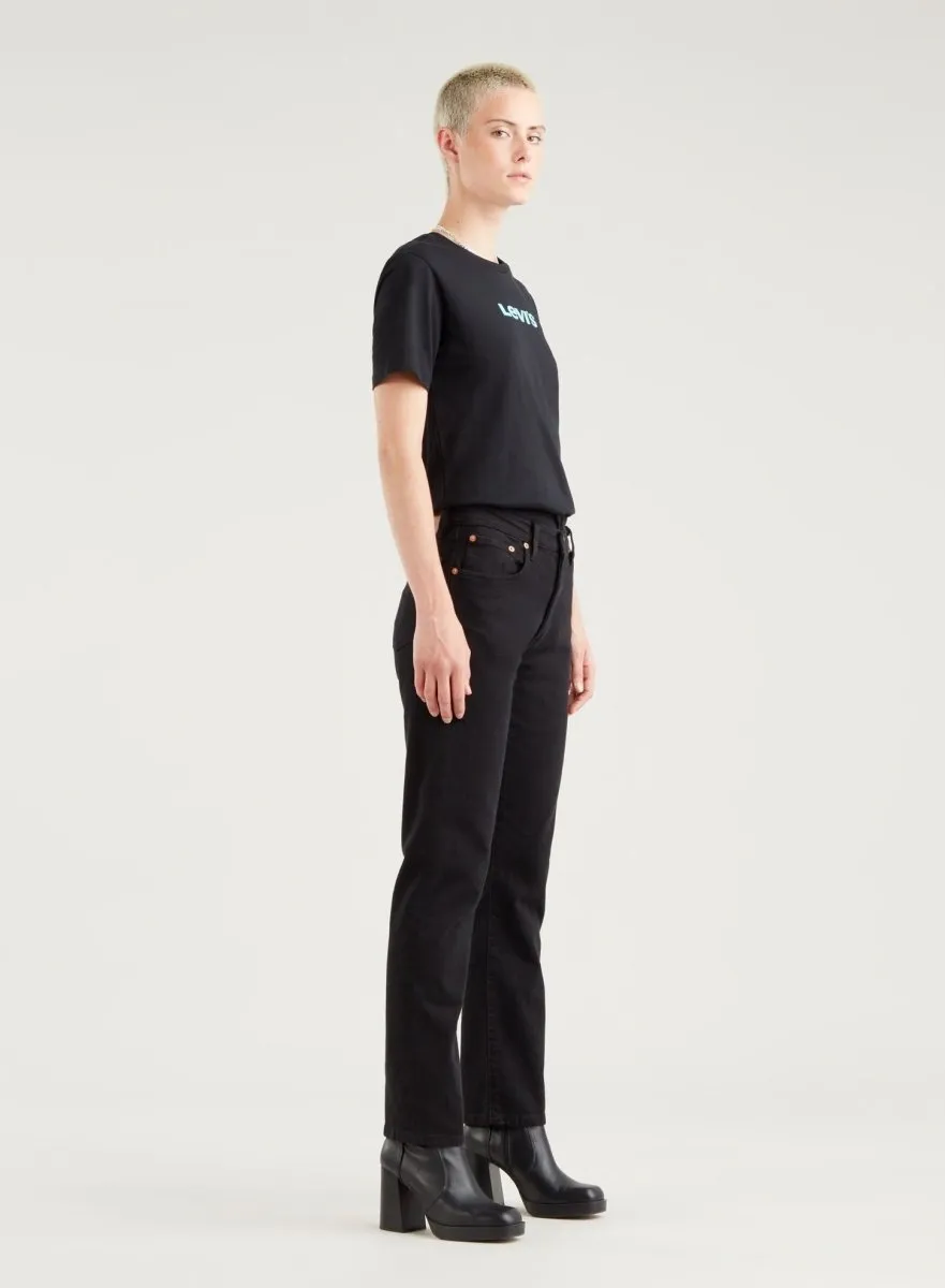 Levi’s 501 Crop Black sprout jeans