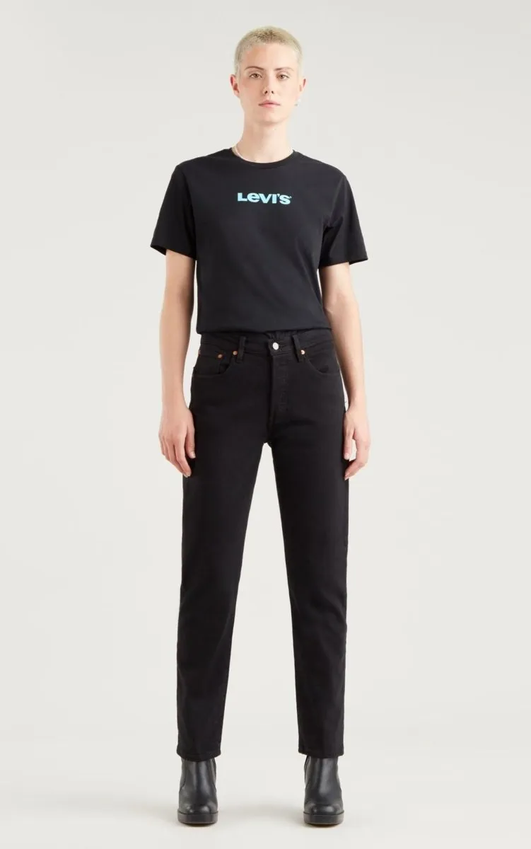 Levi’s 501 Crop Black sprout jeans