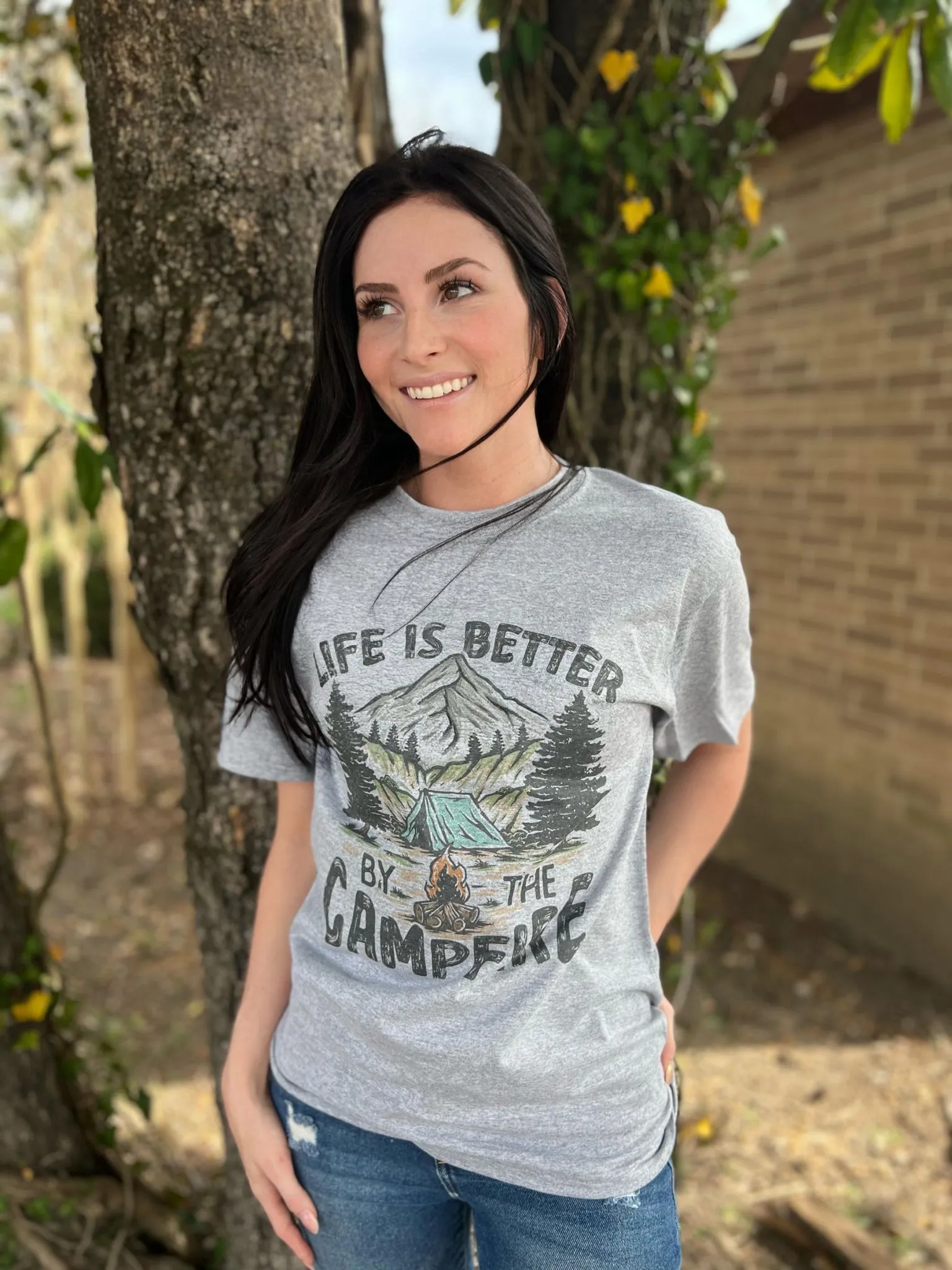 Life is Better by the Campfire Tee