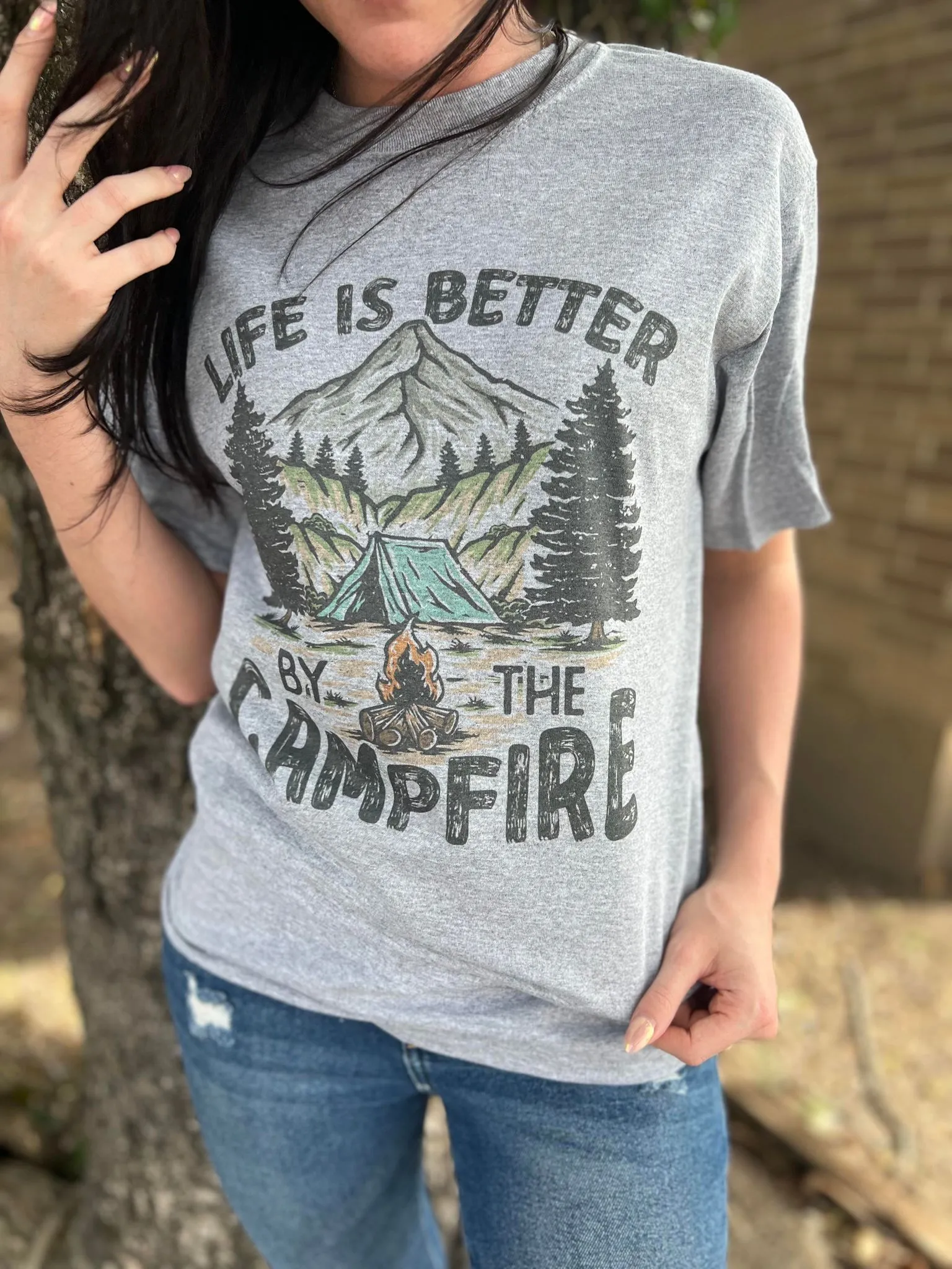 Life is Better by the Campfire Tee