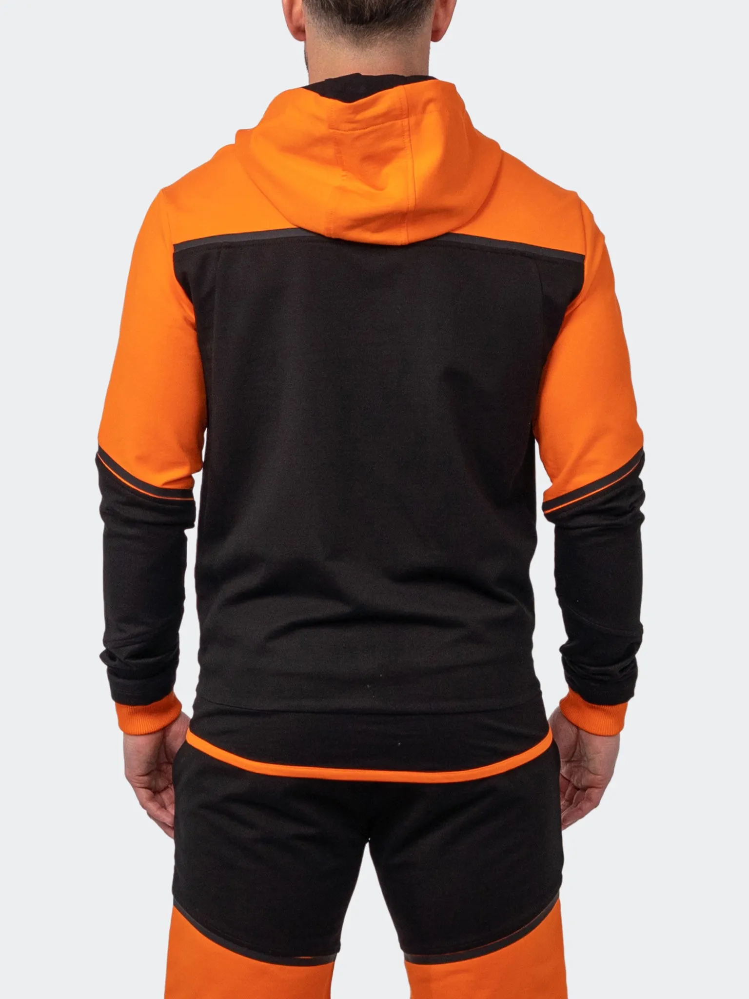 Maceoo Athleisure | Hoodie Exploration Orange