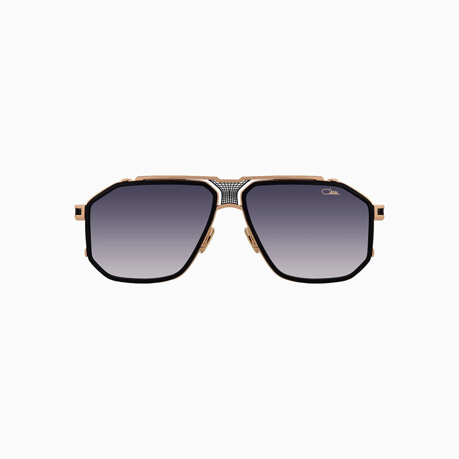 Mod 683 Cazal Black Gold Sunglasses