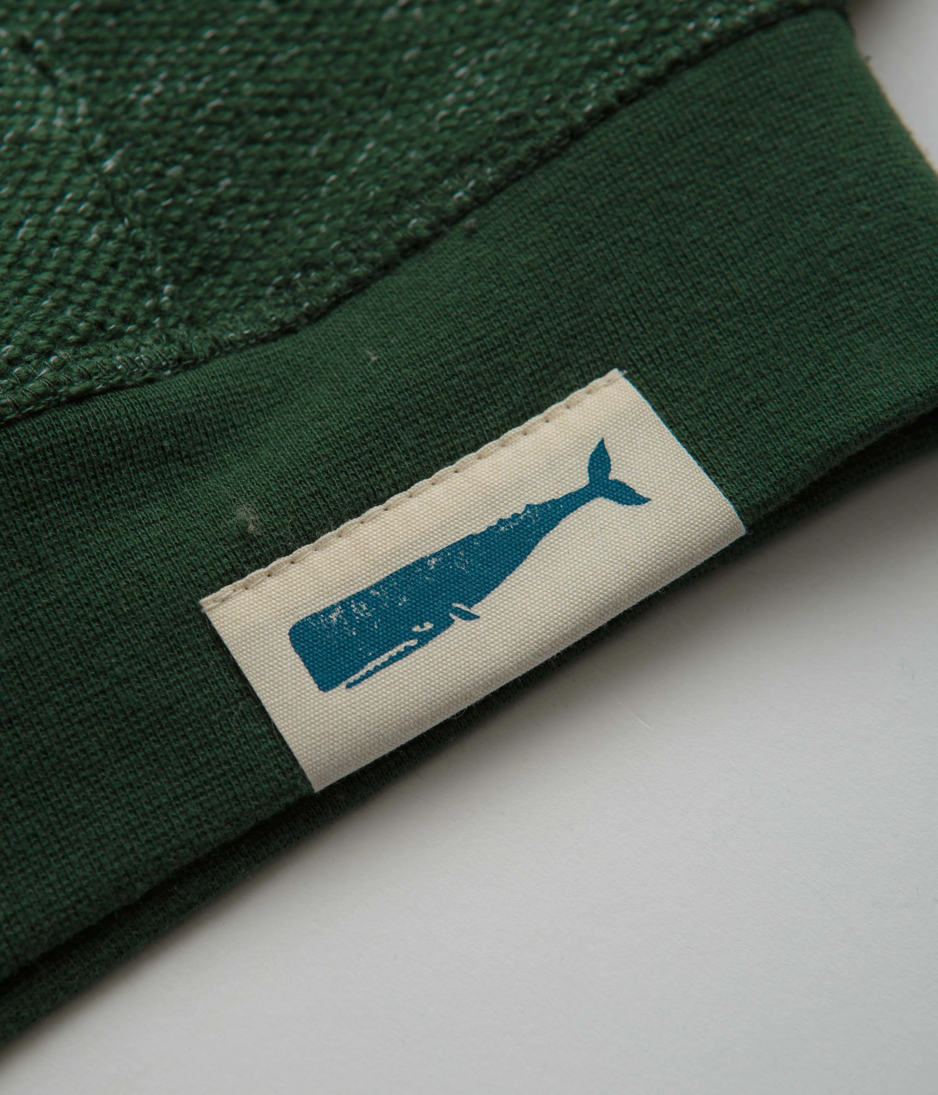 Mollusk Whale Patch Hoodie - Forest