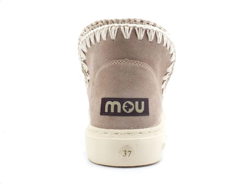 MOU Summer Eskimo Sneaker Bold Crochet Upper Pink Sand MU.SW411005A